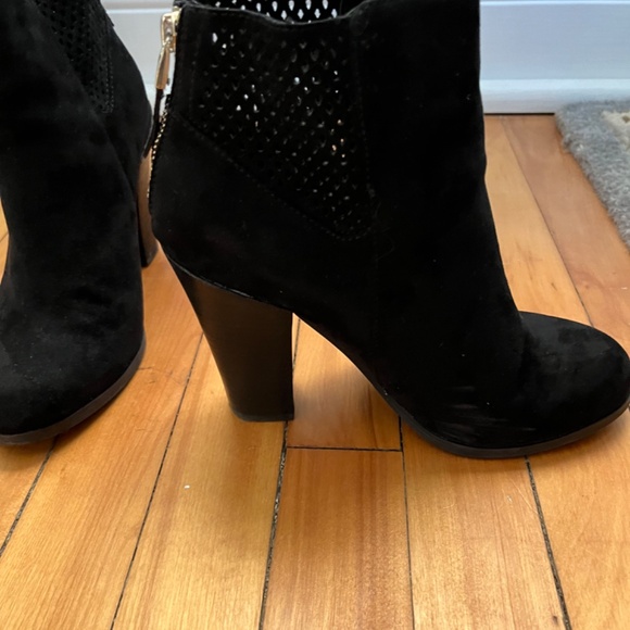 Call It Spring Black Suede Booties - Picture 10 of 16